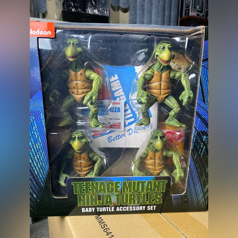 Teenage Mutant Ninja Turtles Movie Baby Turtles 1:4 Scale Action Figure 4-Pack
